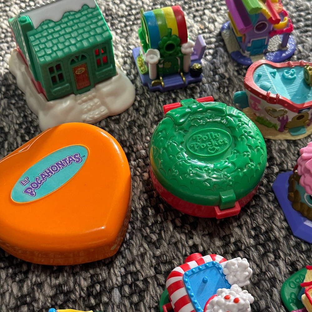 Polly Pocket & Nanables Playset Toys Colorful Miniature Bundle - Picture 4 of 8